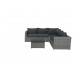 Cayman II lounge set 4-dlg    organic grey 8,4mm/ d. ant.