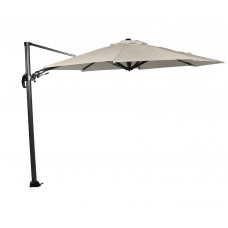 Hawaii parasol Ø350 carbon black/ ecru