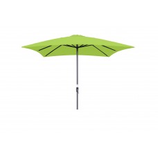 Lotus parasol 250x250         carbon black/ licht groen