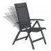 Gala verstelbare stoel        carbon black/ antraciet