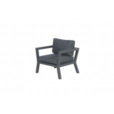 Colorado lounge stoel - carbon black/ reflex black